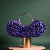 Borsa uncinetto lilla/viola - NiaFinesse