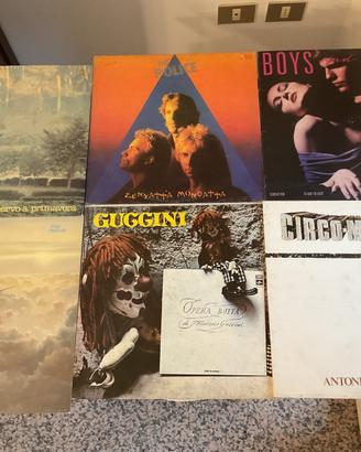 Dischi vinili Lp 33 giri Guccini Venditti Police