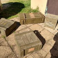 casse militari in legno 