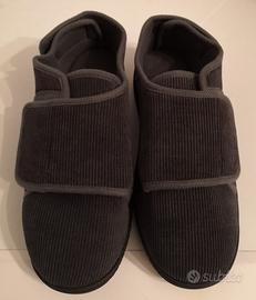 Pantofole "comfort" con doppio velcro