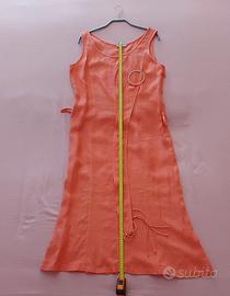 vestito estivo color SALMONE