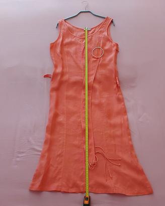 vestito estivo color SALMONE