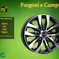 Cerchi in Lega 15" Furgoni e Camper