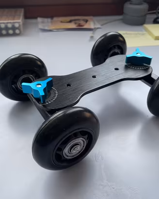 Neewer - Carrello Dolly da Tavolo