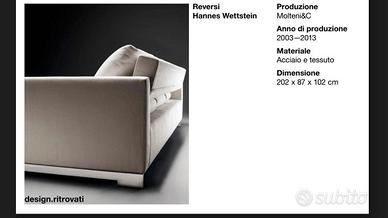 Divano Reversi - produzione Molteni&C