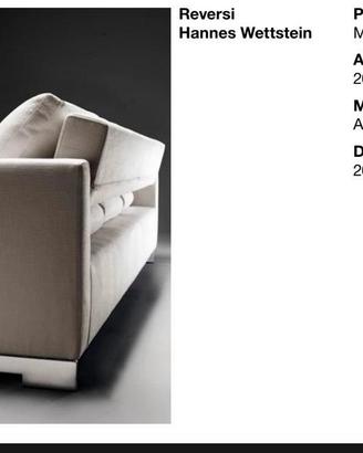 Divano Reversi - produzione Molteni&C