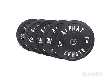 Kit 150 kg dischi bumper foro 50 mm