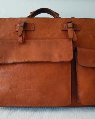 borsa da lavoro in pelle