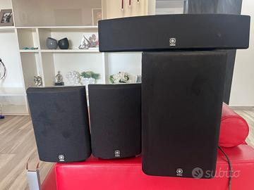 Sistema Home Theater Yamaha 5.1 - Ricevitore HTR-5