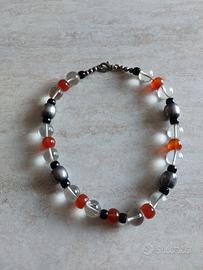 Collana di pietre dure e Argento