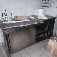 Tavolo cucina professionale riscaldato
