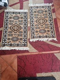 Tappeti scendiletto beige e marrone