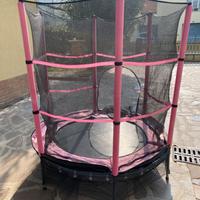 Tappeto elastico Klarfit Rocketkid 140cm trampolin