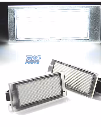 LUCI TARGA A LED RENAULT CLIO MEGANE LAGUNA TWINGO