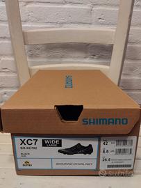 Scarpe Shimano XC702  42 Wide