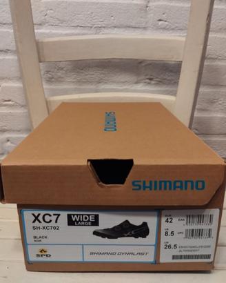 Scarpe Shimano XC702  42 Wide