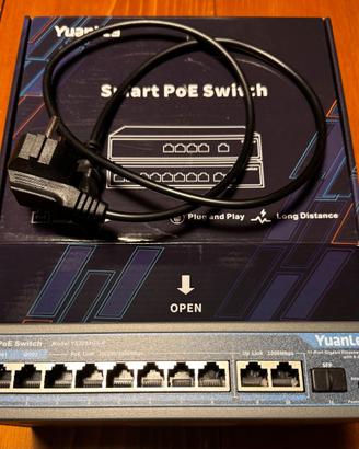 Switch YuanLey 11 Porte Switch Gigabit - 8 Poe+