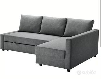 divano letto 3 posti con chaise-longue 