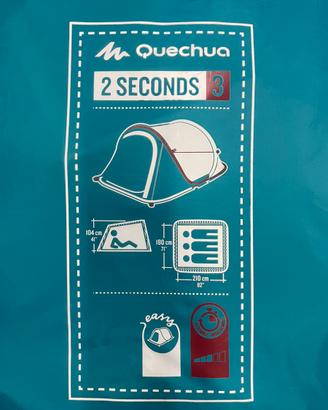 Tenda da campeggio decathlon 2 seconds