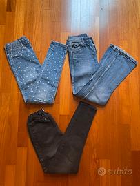 Set 3 jeans bambina