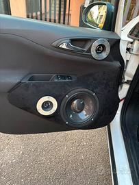 tasche impianto audio Opel corsa E