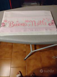 lenzulino per culla bambina  