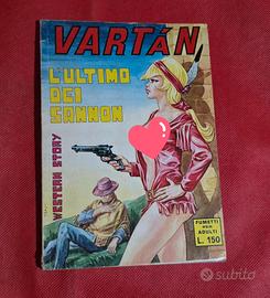 Fumetto erotico Vartan 21 L Ultimo dei Sannon 1970
