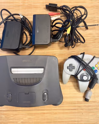 Nintendo 64 N64 + Controller e Doppio Alimentatore
