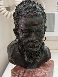 bronzo il moro in v. de pompeis