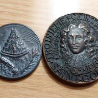 Medaglie Divina Commedia 1984 e Saint Gobain 1965