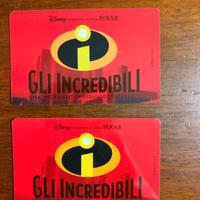 Carte Disney Pixar Gli Incredibil
