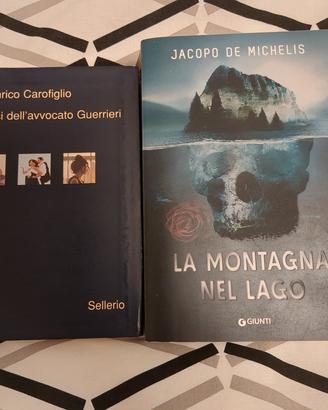 Romanzi Carofiglio e De Michelis