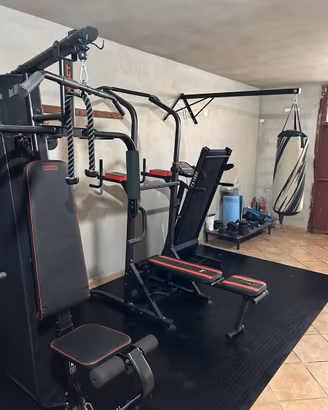 Mini palestra e attrezzatura