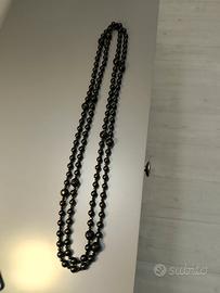 Collana lunga in pietra dura