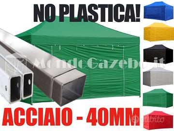 3x4,5 Gazebo richiudibile impermeabile 4,5x3 NUOVO