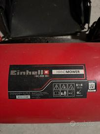 Tagliaerba spinta rulli elicoidali Einhell