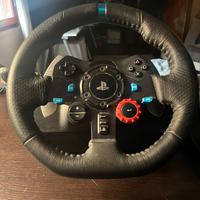volante e pedaliera logitech ps4 ps3