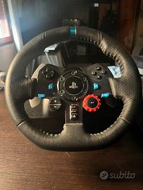 volante e pedaliera logitech ps4 ps3