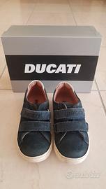 Scarpe blu bambini DUCATI n.27