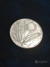 Moneta da 10 Lire della Repubblica Italiana 