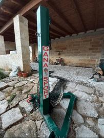 Impianto tennis zavorrato trasportabile