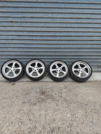 SET 4 cerchi + gomme RH alurad RAU  Vesuv da 19