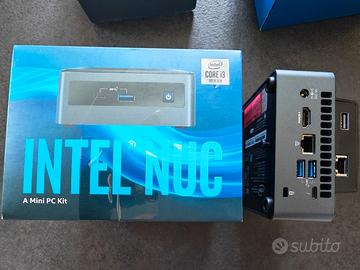 intel nuc mini PC i3 HD 256gb RAM 12gb Windows 11