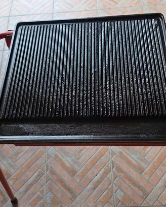 Barbecue a gas  con piastra in ghisa