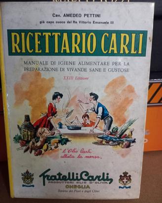 Ricettario Carli - Cav. Amedeo Pettini - XXIII 