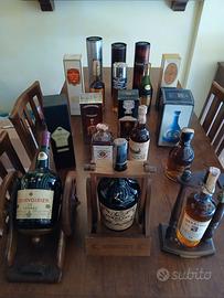 Lotto 18 Bottiglie WHISKY e  COGNAC Vintage