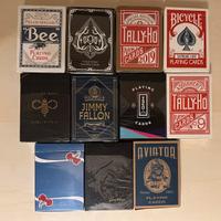 11 mazzi di carte vari