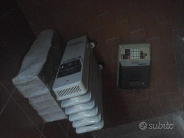 Mini calorifero portatile e calcolatrice