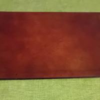 sottomano ribaltabile in cuoio