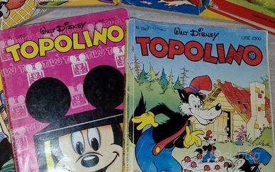 Fumetti topolino 1960/1970/1980/1990 Leggere